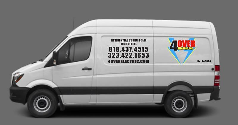 4 Over Electric, Inc Service Truck